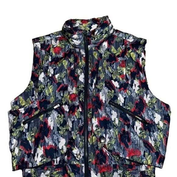 Free People Women's Multicolor Geometric Off The Grid Printed Vest Small - Picture 4 of 6